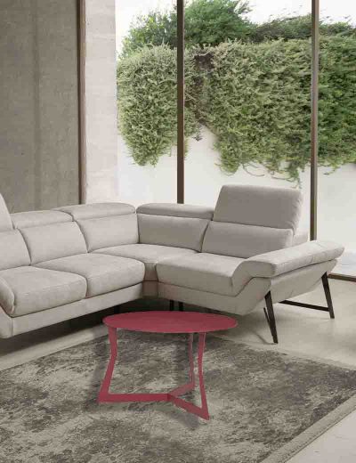 שולחן סטרן ורוד ואדום