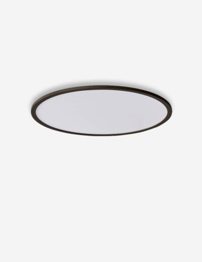 מנורת סלים-ליין טבעת שחורה לקיר